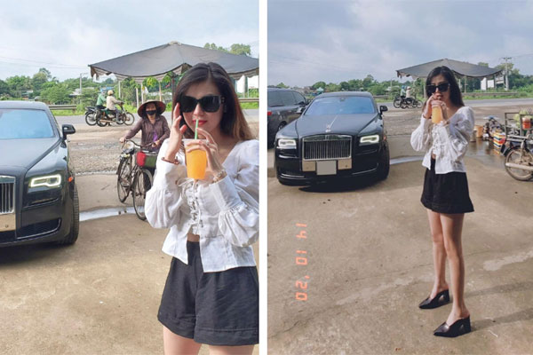 Gái xinh đọ dáng với Rolls Royce, dân mạng hỏi thăm nhiệt tình hóa ra... là chụp ké-1