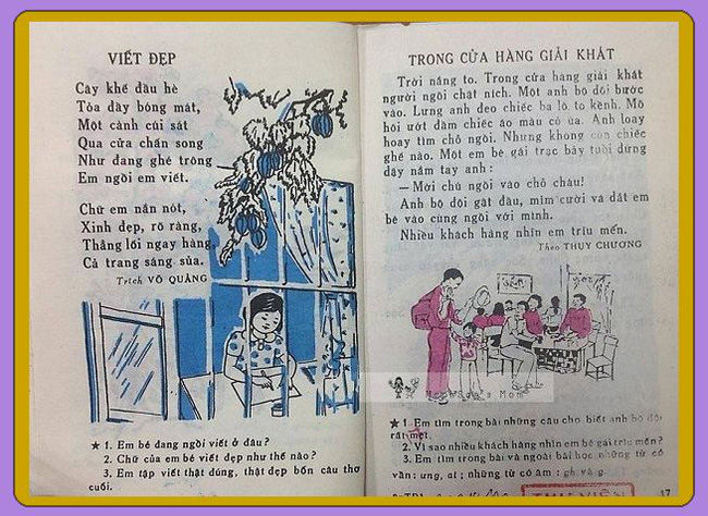 Cần gì truyện ngụ ngôn La Phông-ten hay Lép Tônxtôi, sách Tiếng Việt cũ toàn những bài thơ cây nhà lá vườn mà ai cũng mê đến tận bây giờ-3