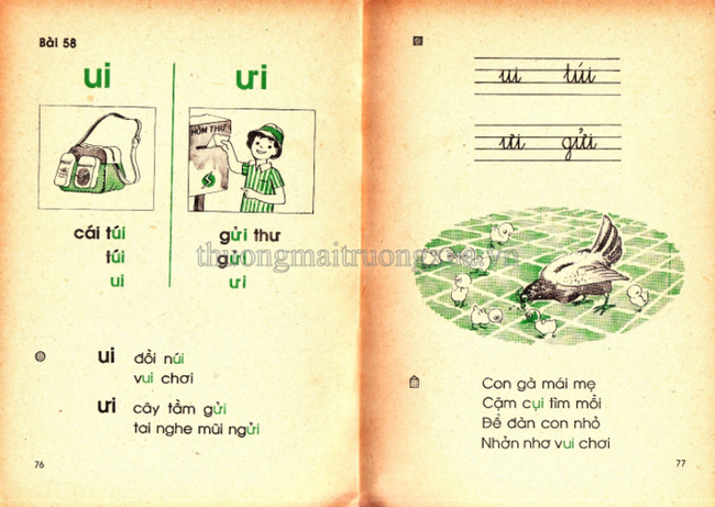 Cần gì truyện ngụ ngôn La Phông-ten hay Lép Tônxtôi, sách Tiếng Việt cũ toàn những bài thơ cây nhà lá vườn mà ai cũng mê đến tận bây giờ-16