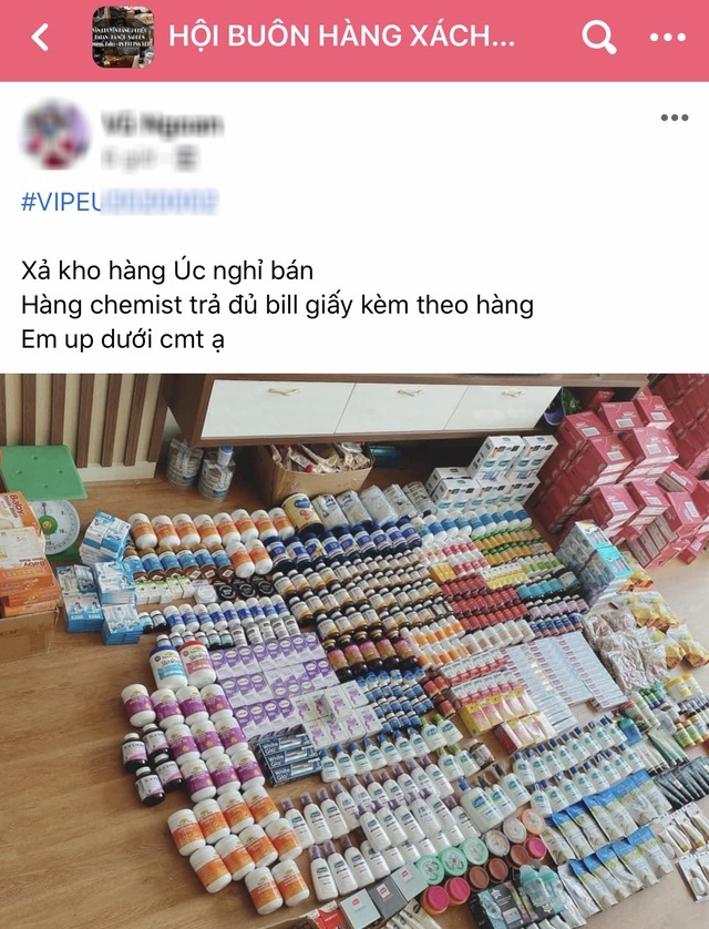 Mua bán hàng xách tay vẫn tấp nập như chưa hề có mức phạt 200 triệu đồng-1