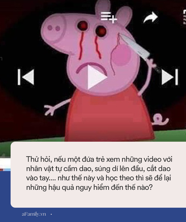 Rùng Mình Trước Những Hình Ảnh Đáng Sợ Của Hoạt Hình Peppa Pig Nhái Trên  Youtube | Tin Tức Online