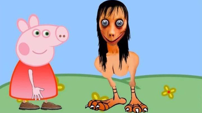 Loạt hình ảnh rùng rợn của hoạt hình Peppa Pig nhái trên Youtube: Gieo rắc ý định tự làm bản thân bị thương vào đầu trẻ?-10