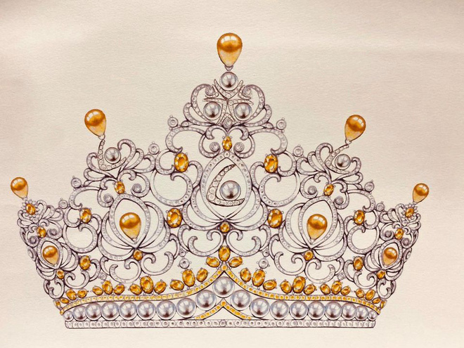 BTC chính thức hé lộ 2 bản vẽ vương miện của Hoa hậu Việt Nam 2020 trước thềm chung kết-1