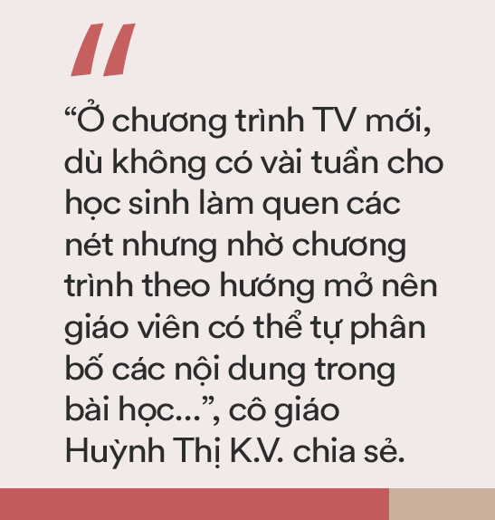 Giáo viên nói về việc dạy học môn tiếng Việt lớp 1: Cứ từ từ, chậm mà chắc, nhất là đừng phụ thuộc hoàn toàn vào SGK-2