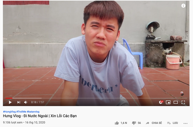 Hưng Vlog đăng clip khóc lóc tuyên bố đi nước ngoài sau loạt lùm xùm, nhưng tất cả lại là cú lừa?-1
