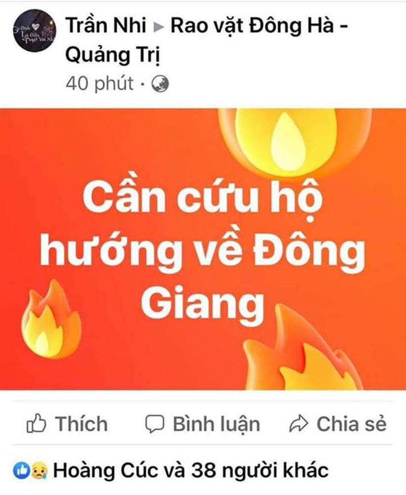 Lũ dâng cao, người dân Quảng Trị lên mạng cầu cứu: Nhà em đang vịn cửa sổ. Cứu em với-3