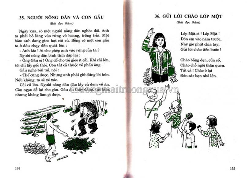 Sách tiếng Việt lớp 1 xưa, vì sao bao nhiêu năm vẫn in hằn trong trí nhớ?-6