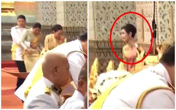 Hoàng tử Thái Lan gây chú ý khi nhấc bổng chị gái trong lễ tưởng niệm cố vương, đặc biệt là thái độ của Hoàng quý phi khi chứng kiến sự việc-1