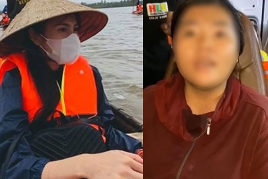 Thủy Tiên bức xúc quyết đòi lại số tiền từ thiện trao cho bà con vùng lũ bị một người phụ nữ “ăn chặn”