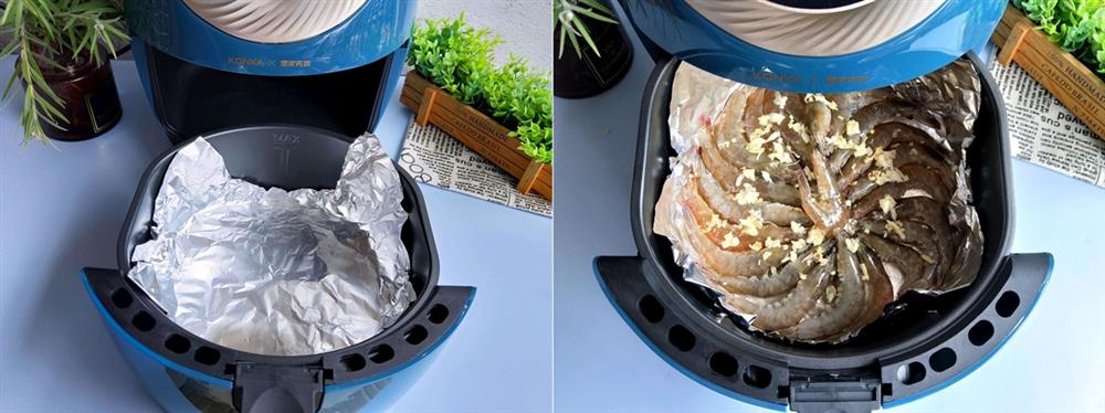 Dùng nồi chiên không dầu làm tôm chiên muối tiêu thơm phức cực ngon-2