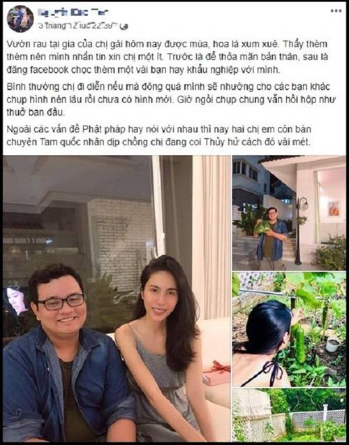 Không chỉ từ thiện khắp nơi, Thủy Tiên còn nổi tiếng thảo ăn, trồng rau được cho hết-1