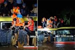 Quảng Bình: Nước lũ dâng cao, nhấn chìm nhà cửa, người dân kêu cứu giữa biển nước mênh mông-18
