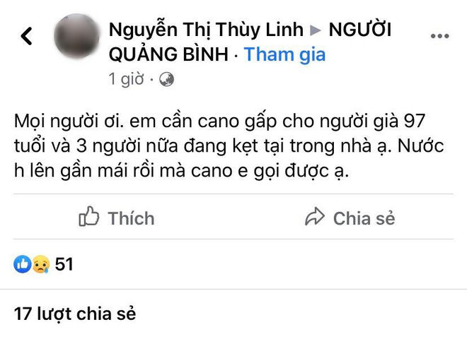 Quảng Bình: Nước lũ dâng cao, nhấn chìm nhà cửa, người dân kêu cứu giữa biển nước mênh mông-12