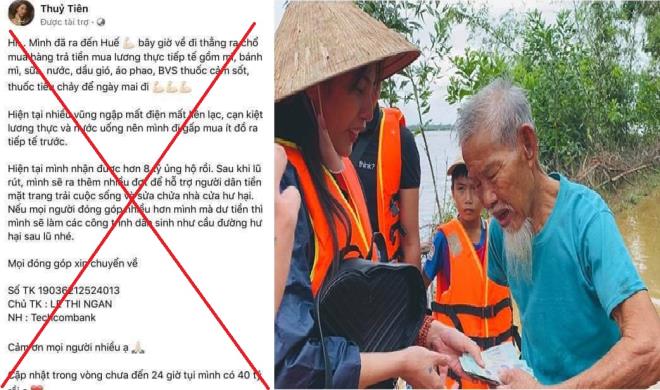 Kẻ mạo danh ca sĩ Thủy Tiên kêu gọi từ thiện có thể bị xử lý thế nào?-1