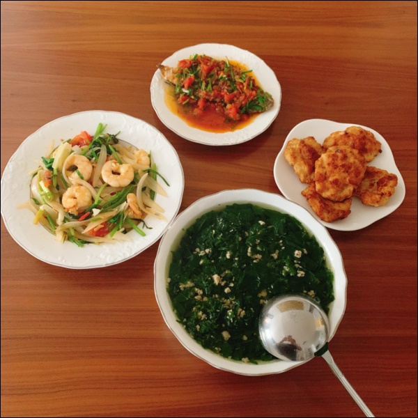 Vợ Thành Trung không chỉ khéo chăm con mà còn giỏi chiều chồng, nấu toàn món đưa cơm lại còn hợp thời tiết ngày lạnh-8