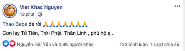 Bà xã Khắc Việt chính thức hạ sinh đôi trai gái đầu lòng-1