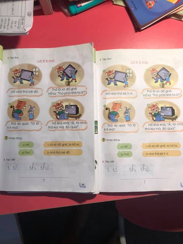 Phụ huynh lại hoang mang với sách Tiếng Việt 1 Cánh diều: Cùng bộ sách nhưng mỗi cuốn lại in một nội dung khác nhau?-1