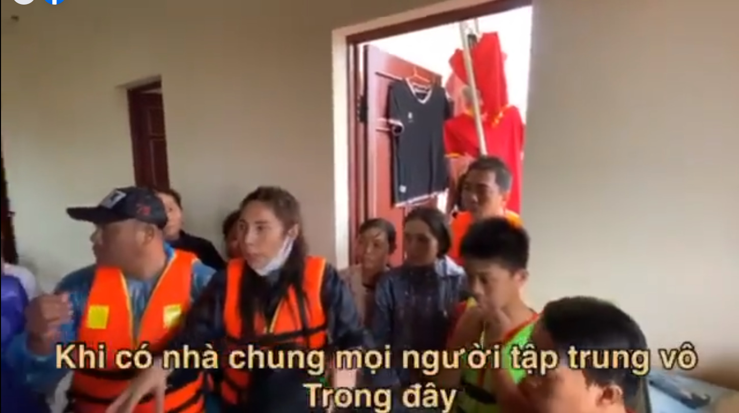 Thủy Tiên tuyên bố sau lũ ngoài xây lại nhà cho người dân còn xây thêm nhà tập thể đề phòng mưa bão-12