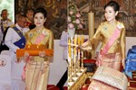 Hoàng quý phi Thái Lan gây sốt cộng đồng mạng nhờ một chi tiết thể hiện sự duyên dáng, phong thái đầy chuẩn mực hiếm ai có được-5