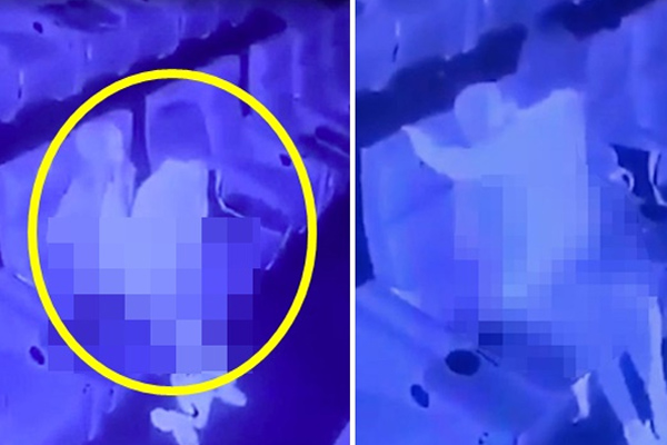 Lợi dụng rạp phim vắng vẻ, người phụ nữ báo tạo quan hệ với bạn trai ngay trên ghế ngồi khiến ai cũng phẫn nộ-1