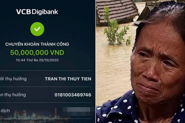 Xúc động hình ảnh những cụ bà còng lưng bê mì gói, quần áo, gói bánh gửi vào miền Trung với lời nhắn: Cho mẹ gửi chút tình thương với đồng bào mình!-5