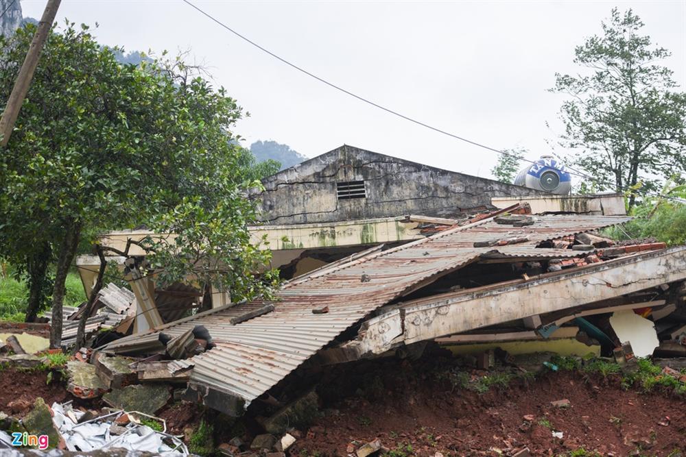 Hiện trường vụ sạt lở tại Đồn Biên phòng Cha Lo-4