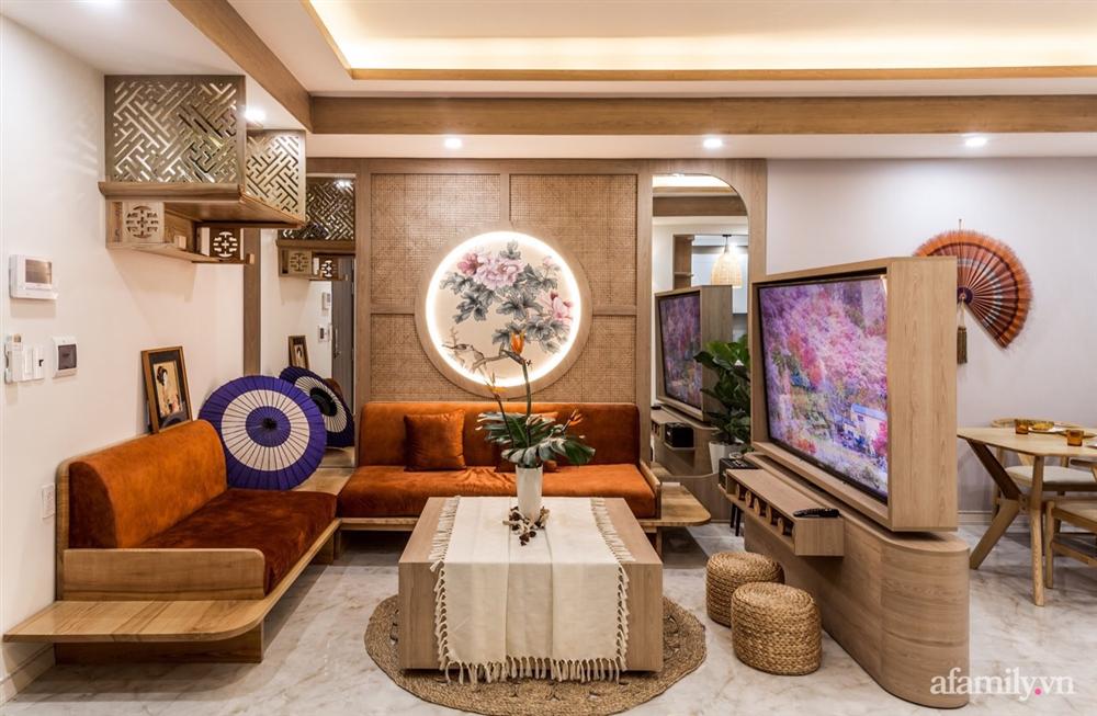 Căn hộ 75m² ghi điểm với thiết kế phong cách Nhật tinh tế có chi phí hoàn thiện 400 triệu đồng ở Sài Gòn-2