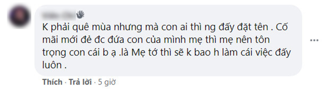 Vợ chồng cãi nhau vì đặt tên con có chữ Thị-5