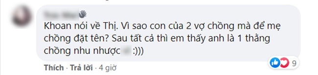 Vợ chồng cãi nhau vì đặt tên con có chữ Thị-6