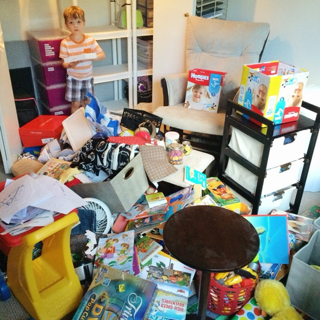 Chùm ảnh: Nhà có con nhỏ, vài phút im lặng của trẻ là nhà cửa tan hoang ngay lập tức-13