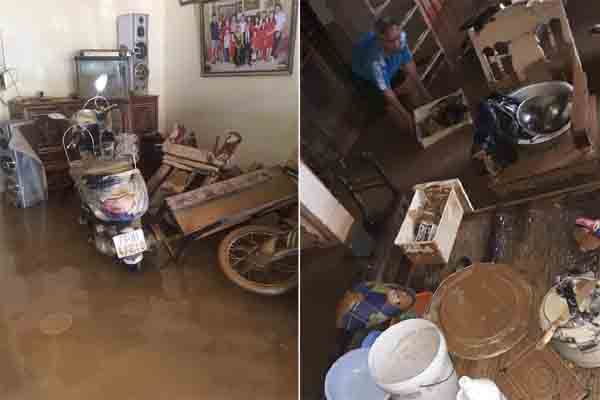 Rốn lũ Quảng Bình nhìn từ flycam: Nắng đã lên, nhiều tuyến đường đã thông, thuận lợi cho cứu trợ-6