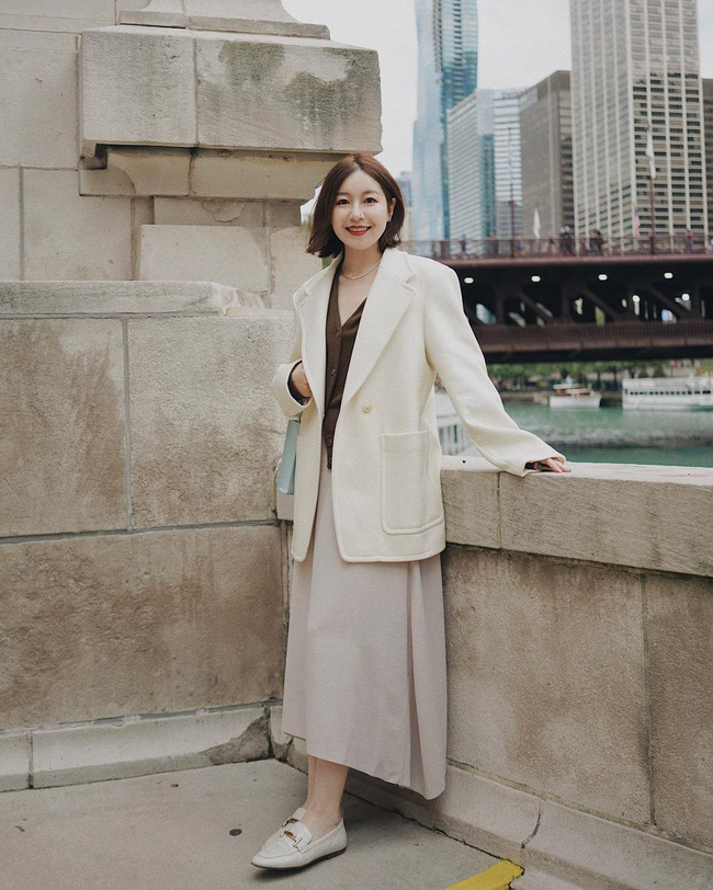 Chỉ với một kiểu blazer, nàng fashionista đã mix được cả chục set đồ xịn đẹp, thấy mà chẳng muốn shopping nhiều cho phí tiền-10
