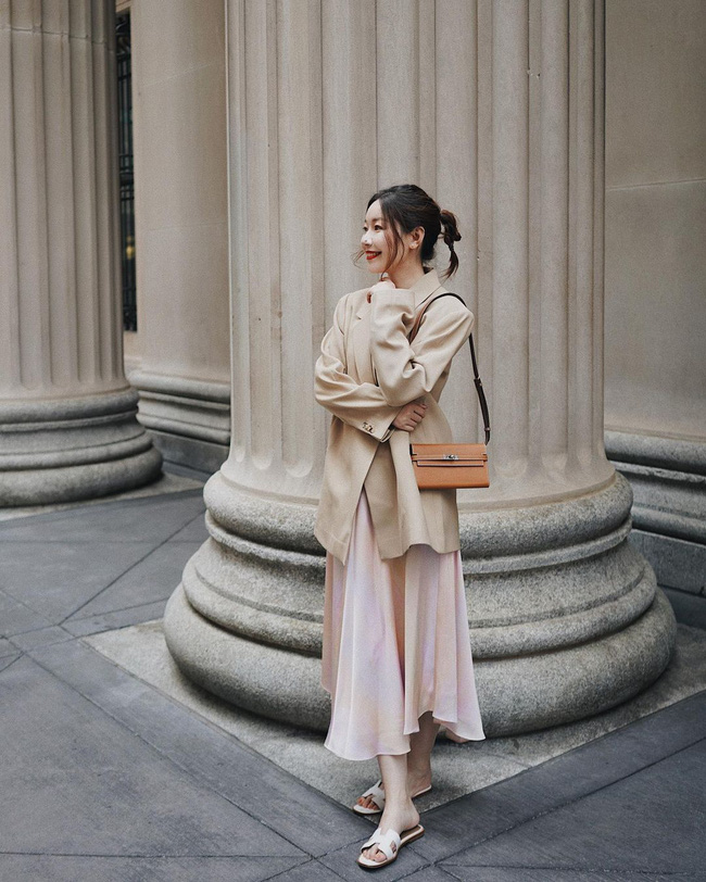 Chỉ với một kiểu blazer, nàng fashionista đã mix được cả chục set đồ xịn đẹp, thấy mà chẳng muốn shopping nhiều cho phí tiền-5