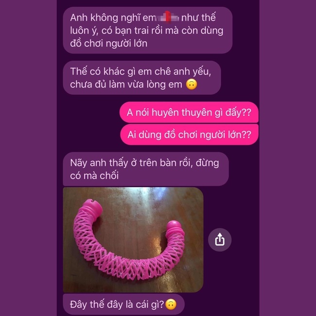 Phát hiện ra vật thể nhạy cảm ở nhà bạn gái, chàng trai nhất quyết đòi chia tay, nhưng khi chiêm ngưỡng vật ấy ai cũng cười lăn lộn-1