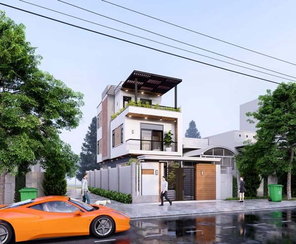 Những mẫu nhà phố đẹp như mơ, ai ngắm cũng phải trầm trồ vì thiết kế cực độc đáo và hiện đại-11