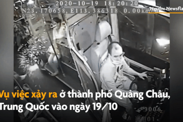 Điện thoại di động bất ngờ phát nổ trên xe khách