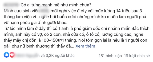 Bản thân sắp biến thành kẻ thứ ba”, cô gái hạ màn” đỉnh cao khi tung cú chốt khiến gã phó giám đốc ngã ngửa-1