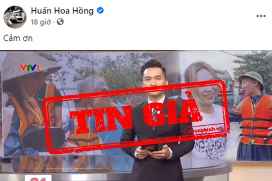 VTV khẳng định clip Huấn Hoa Hồng trao quà từ thiện là cắt ghép