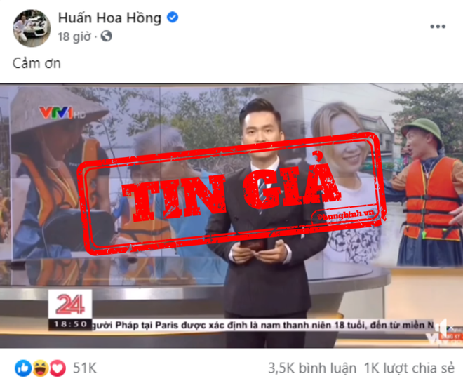 VTV khẳng định clip Huấn Hoa Hồng trao quà từ thiện là cắt ghép-1