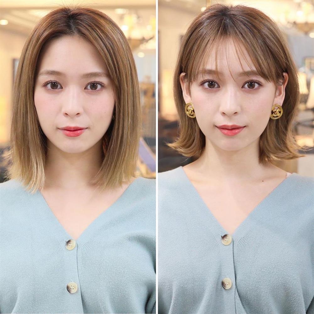 Kiểu tóc mái dành cho những nàng có lông mày thưa thớt, ngắn một mẩu-4