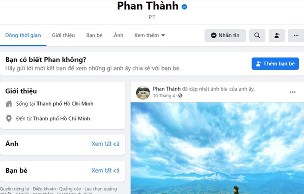 Thiếu gia Phan Thành bất ngờ xóa hết ảnh lẫn bài đăng trên Facebook, chỉ để lại duy nhất một tấm hình với không gian bí ẩn khiến ai cũng tò mò-1