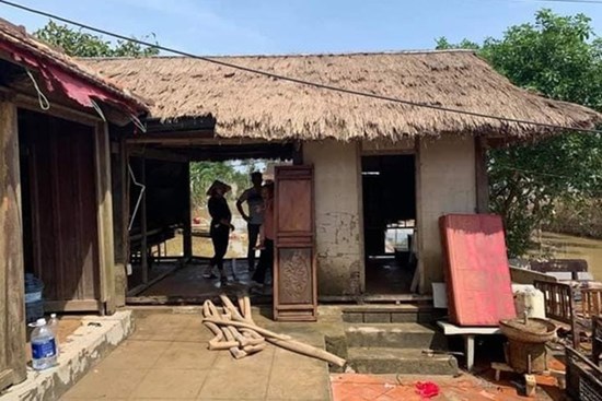 Xót xa ngôi nhà lưu niệm Đại tướng Võ Nguyên Giáp sau khi lũ rút