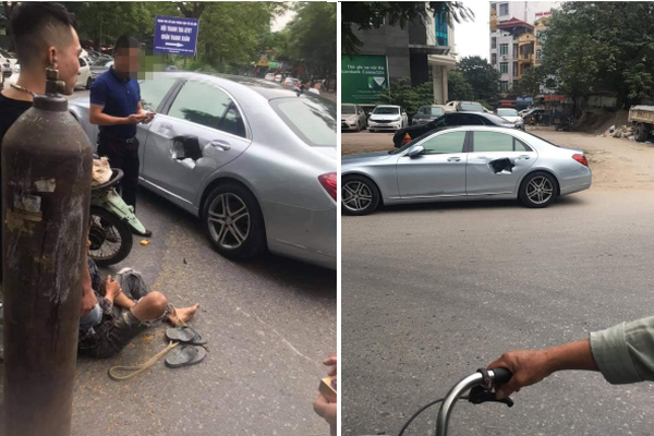 Công an truy tìm tài xế ô tô Innova đâm chết cụ bà trên vỉa hè-2