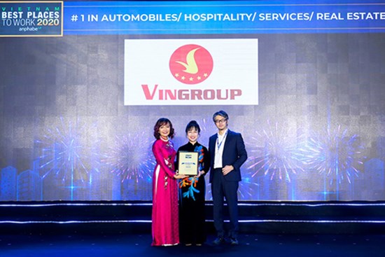 Vingroup - 6 lần liên tiếp vào top 100 Nơi làm việc tốt nhất Việt Nam
