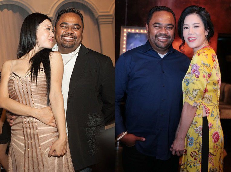 13 năm sau ly hôn: Thu Phương sống chung không cưới với ông bầu, Huy MC yêu chiều vợ mới-3