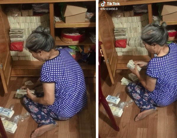 Dân tình trầm trồ với chiếc tủ đựng cả trăm xấp tiền lẻ của bà cụ, thành quả tích góp đáng kinh ngạc mà không phải ai cũng làm được-2