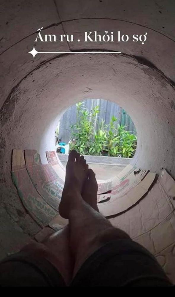 Lo sợ không chống nổi bão số 9, thanh niên liền tìm chỗ trú bí ẩn không ai ngờ nổi và nhận cực nhiều sự quan tâm của dân mạng-1