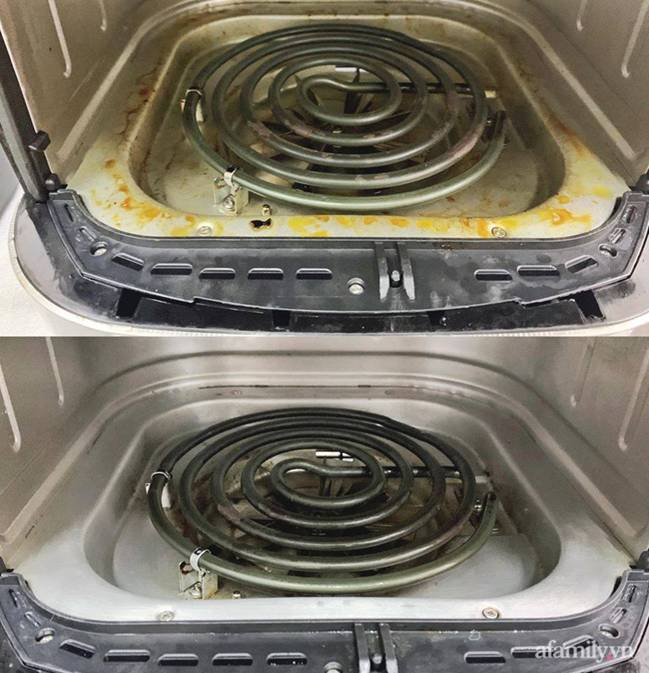 Có 1 bộ phận cực bẩn lại hại sức khỏe trong nồi chiên không dầu mà các mẹ gần như không sờ tới khi vệ sinh nồi-7