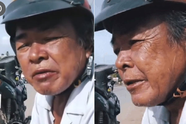 Người đàn ông bán bưởi xưng hô ta - ngươi kỳ lạ với khách, trả 7.000 đồng/ quả không bán mà nhất quyết phải là 6.900 đồng!-5