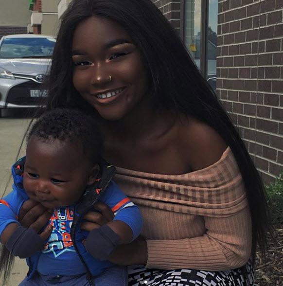 Em bé da đen đẹp nhất từng sốt cộng đồng mạng khiến mọi người tò mò về nhan sắc của người mẹ, khi nhìn thấy ai nấy ngỡ ngàng-9